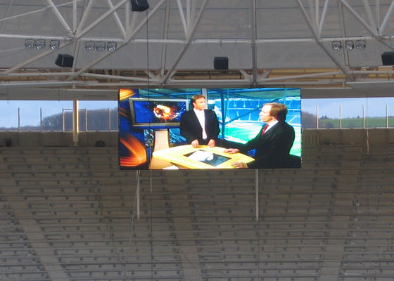 Dobra cena P10 Outdoor Pełny Kolor IP65 Wodoodporny Stadionowe Pole LED Wyświetlacz 5000cd/M2 w Internecie