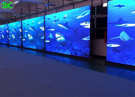 Dobra cena Wypożyczalnia Ekran przednia Otwórz Led Wideo P6mm / Super Jasny wyświetlacz LED Board szeroki kąt widzenia w Internecie