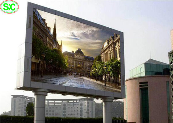 Dobra cena P16 P25 High Resolution zewnątrz kolorowy wyświetlacz LED, panel LED 1R1G1B w Internecie