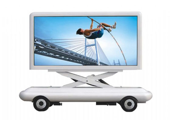 Dobra cena P10 Full Color Mobile LED Screen / Outdoor Led Video Display dla reklamy w Internecie