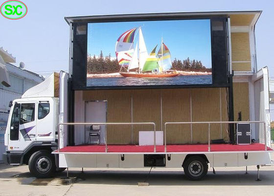 Dobra cena P4 wysokiej rozdzielczości Full Truck kolorowy wyświetlacz LED, ekran LED Truck Komórka w Internecie