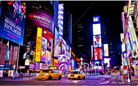 Dobra cena Świetny wodoodporny zewnętrzny billboard LED P6 SMD z 5-letnią gwarancją, gęstość 27778, ekran LED do wynajęcia W Internecie