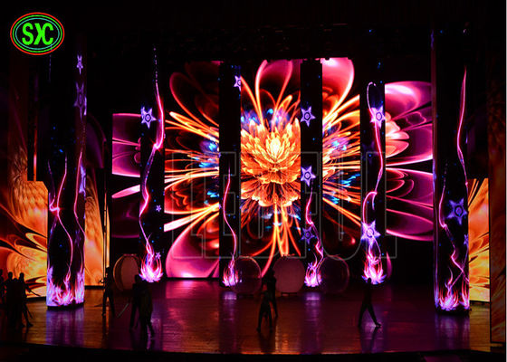 Dobra cena Ekrany Led Rgb Clear Screen / P3.91 Wewnętrzny Kolorowy wyświetlacz LED dla wyświetlania Staging w Internecie