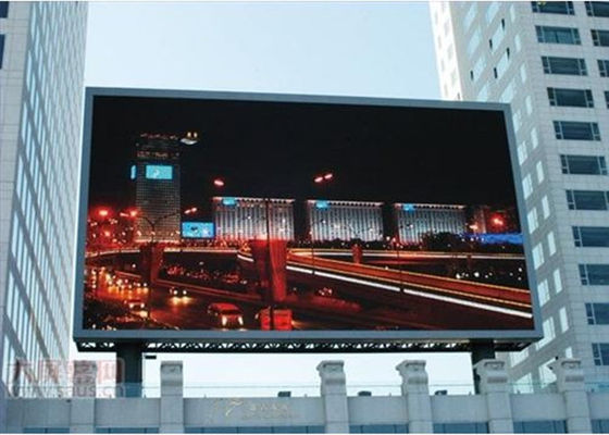 Dobra cena Wodoodporna zewnętrzna reklama SMD3535 w pełnym kolorze P10 z dużym wyświetlaczem LED w Internecie