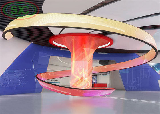 Wynajem elastyczna scena wydarzenia tło ściana wideo Pantala P2.9 P3.91 P4.8 Led Display