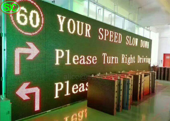 Reklama niestandardowa Led Ledboards Billboardy oszczędzające energię, panel LED Full 6d