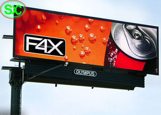 Pełnokolorowy ekran LED do reklamy zewnętrznej P10 o wysokiej jasności