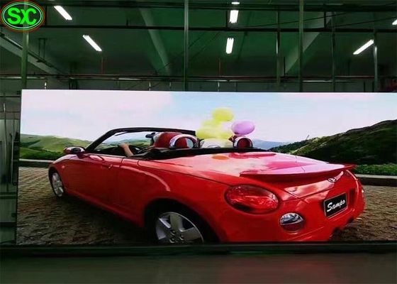 Kryty pełny kolor Hd Elastyczny wyświetlacz LED ekran Kurtyna wysokiej jaskrawości