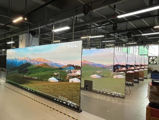 Dobra cena Wysokiej rozdzielczości ekrany LED reklamowe w pomieszczeniach z wykorzystaniem lamp Epistar i IC MBI 5124 w Internecie