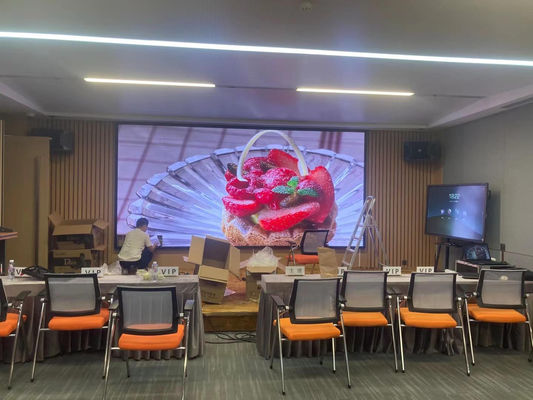 Wysoka rozdzielczość ekranu rgb kryty ekran led P3 dostosowany wypożyczalnia wnętrz led wyświetlacz ścienny led wideo;