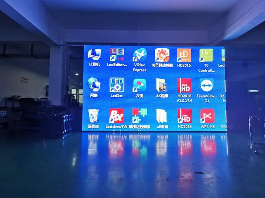 Dobra cena Wysoka jasność pełnobarwny panel wyświetlania LED P2 640x640mm wynajem wnętrza LED ekran reklamowy dla kościołów w Internecie