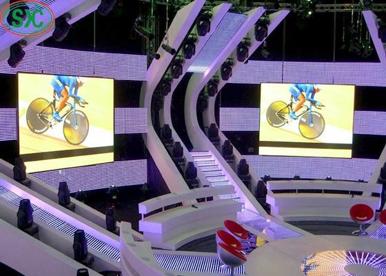 Wysokiej rozdzielczości pełnobarwny SMD P3.91 Reklamowy LED Video Display 250*250mm rozmiar modułu