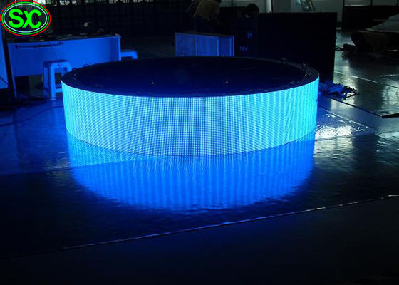 Dobra cena P3.91 Curled Shape Curtain Wyświetlacz LED do wyświetlania reklam, 5500-6500 nitów w Internecie