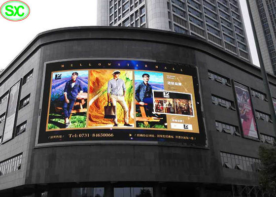 Zewnętrzny ekran wideo LED P10 Ekran LED RGB z wysoką częstotliwością odświeżania