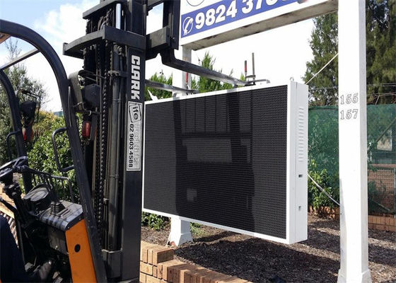 Energooszczędny billboard LED zewnętrzny P3.91 znak LED dla stacji benzynowych i przystanków autobusowych