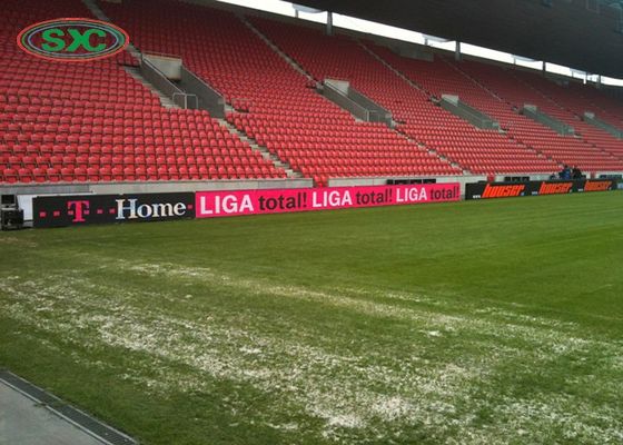 Wysokiej rozdzielczości ekran LED stadionu P 8SMD z jasnością 6500cd/m2 i rozdzielczością 15625 pikseli/m2