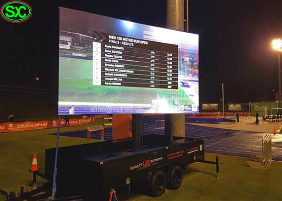 Dobra cena P10 Sports Scoreboard Stadium Full Color Football Wyświetlacz LED Kontrola WIFI w Internecie