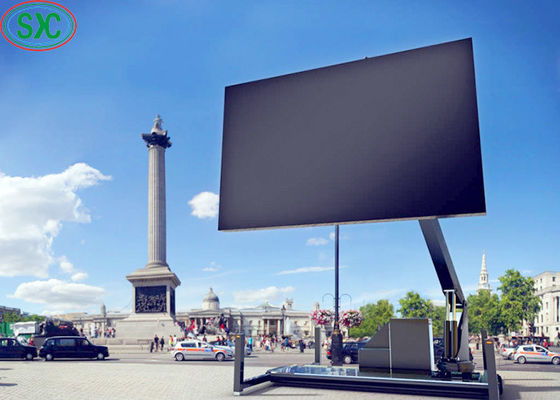 Dobra cena Całkowite kolorystyczne billboardy zewnętrzne SMD3535 LED 320mm X160mm Rozmiar modułu 40000 punktów/m2 w Internecie