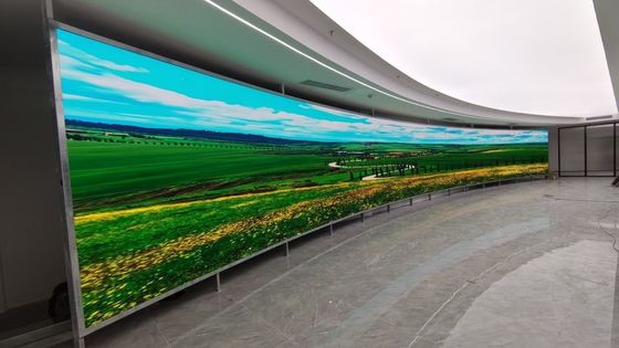 Aluminiowa szafa materiałowa z wyświetlaczem LED o stałej rozdzielczości, z niestandardowym rozmiarem szafy i MTBF 5000 godzin