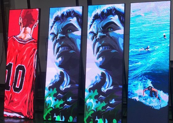 320x160mm Rozmiar modułu LED Plakat wyświetlacz z konfiguracją koloru 1R1G1B i P1.86mm Pitch