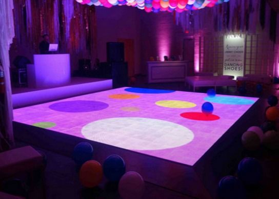 Wysokiej jasności Epistar Chip Light-Up Dance Floor dla końcowych funkcji i uroczystości
