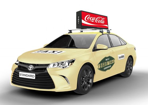 192 * 64 kropki rozdzielczość ekranu LED billboard samochodowy dla eleganckiego i współczesnego ekranu zewnętrznego