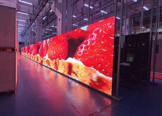 1.25 Pixel Pitch RGB LED Display 640000 kropek/m2 Rozdzielczość Wysoka jasność 1000 dla Twoich wymagań