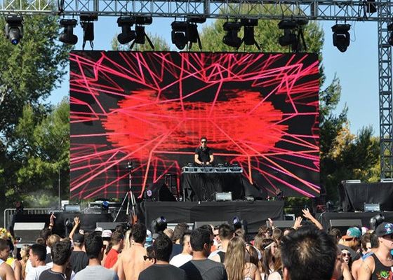 P4 Zewnętrzny pełnokolorowy ekran LED do wynajmu dla szpitali i stadionów SMD2121