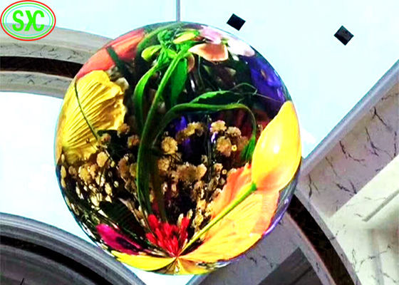 Dobra cena Wewnętrzny kolorowy wyświetlacz LED High Definition P4 Miękki moduł LED Ekran wiszący Ball w Internecie