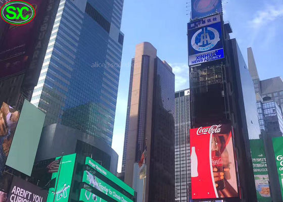 Duże ekrany reklamowe LED P10 Ekrany reklamowe LED wyświetlacze na tablicy telewizyjnej