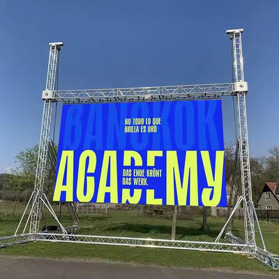 Dobra cena Zewnętrzny aluminiowy ekran stadionu piłkarskiego wodoodporny, pełnobarwny wyświetlacz LED wynajem P4.81 w Internecie