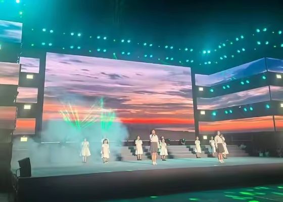 Dobra cena Koncert Scene Rental Die-Cast Aluminium Indoor Full-Colour LED Display P5 HD Duży ekran Wysoka rozdzielczość w Internecie