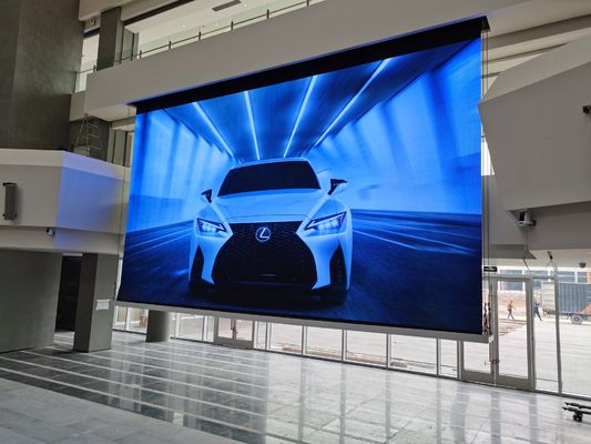 Dobra cena Wynajem Ekran HD Wykonalny Ekran IP43 Wnętrze pełnobarwny LED Billboard P3.91 w Internecie