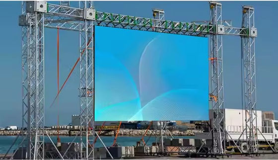 Dobra cena Jasny billboard LED P6 zewnętrzny wodoodporny, pełny kolor, IP65, szafa 960mm w Internecie