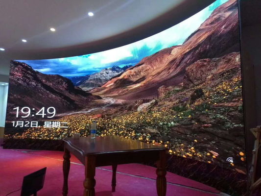 Dobra cena Epistar Wewnętrzny pełnokolorowy wyświetlacz reklamowy P5 LED Dy-Cast Aluminium Screen Video Wall, Jasność 2500 Nits w Internecie