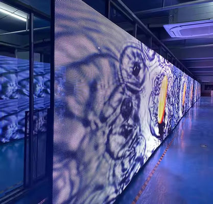 Aluminiowy ekran LED SMD z żywotnością do 000 godzin i odpornością na wodę Ip34