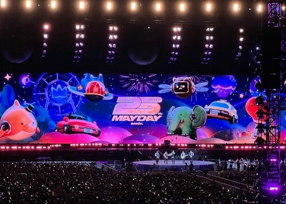 Dobra cena P6 W pełni kolorowy Duży ekran LED Reklamy LED Plakaty reklamowe Ekran LED stadionu W Internecie