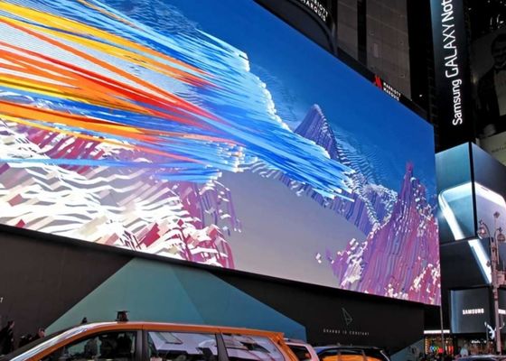 Zewnętrzny pełnobarwny wyświetlacz LED z enkapsułą SMD2121 i napięciem wejściowym AC 110/220V do przyciągającej uwagę reklamy