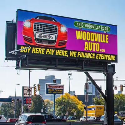 P10 Płyty reklamowe LED zewnętrzne pełnobarwne wyświetlacze reklamowe LED dla potrzeb reklamowych