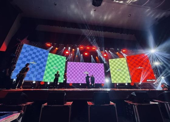 Dobra cena Wykładany aluminiowy ekran LED SMD P4 Reklama wideo w pomieszczeniach RGB Ekran HD w Internecie