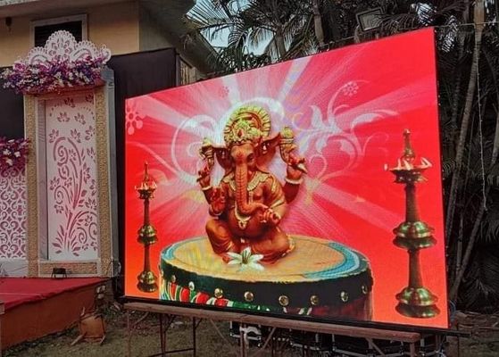 Wyświetlacz LED RGB o rozstawie pikseli 5 mm z kolorem wyświetlania RGB i certyfikacją CE/CB/FCC/ISO/RHSO