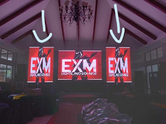 P4.81 Full Color Outdoor HD LED Die-Cast Aluminium Screen Usługa OEM