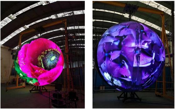 Dobra cena 320*160mm Rozmiar modułu Sphere LED Screen zaprojektowany z wodoodpornym IP43 i Epistar Chip w Internecie