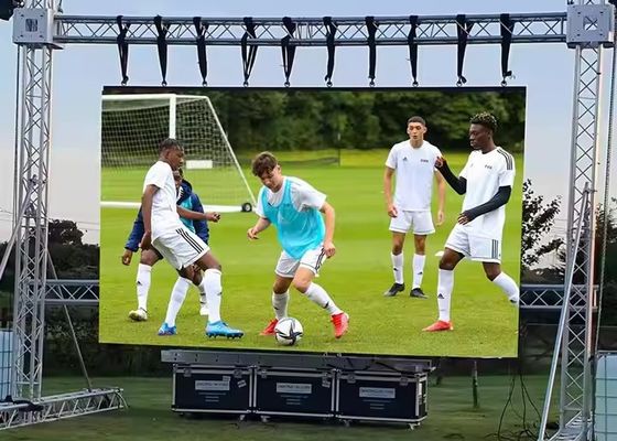 Dobra cena Wynajem Stadionu W pełni kolorowy wyświetlacz reklamowy LED P6 Moduł wysokiej rozdzielczości 192*192mm w Internecie