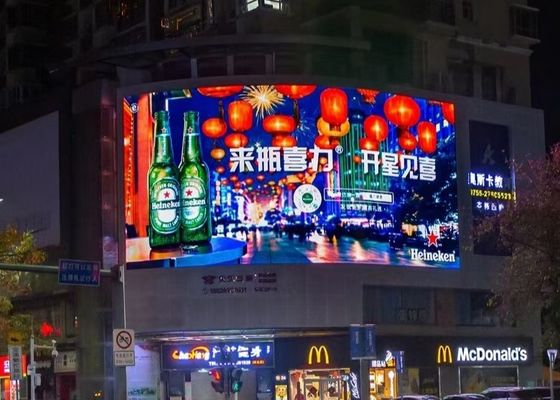 Dobra cena Wypożyczalnia Ekran reklamowy LED wodoodporny na zewnątrz, P3.91 W pełni kolorowa tablica LED MBI5124 Wysoka rozdzielczość w Internecie