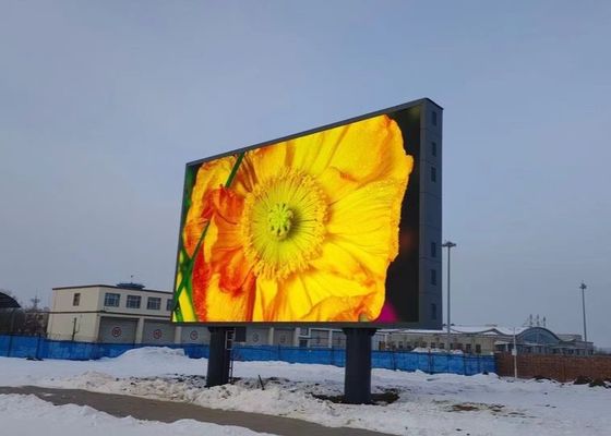 Dobra cena Poziom ochrony IP65 Płyty reklamne LED Wskaźnik odświeżania 3840 Hz Kąt widzenia 120° / 60° dla efektywnej reklamy zewnętrznej w Internecie