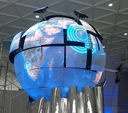 Dobra cena Wodaodporny ekran IP43 Sphere LED z funkcją wyświetlania wideo/tekstu/obrazu i certyfikatem CE w Internecie