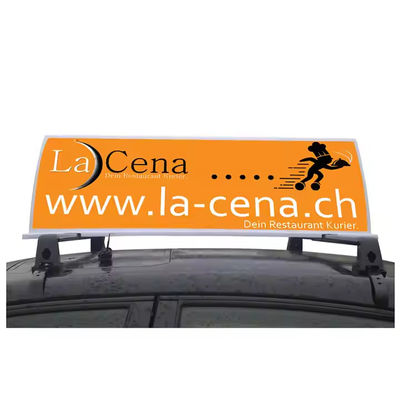 Dobra cena Zewnętrzny P6 HD Full Color LED Auto Taxi Dach Sign Dwustronny Wyświetlacz IP65 wodoodporny W Internecie