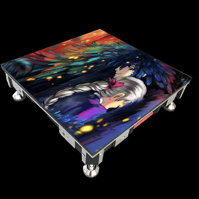 3840hz/s Wskaźnik odświeżania P 3.91 Led Dance Floor dla interaktywnej LED Floor na wydarzeniach