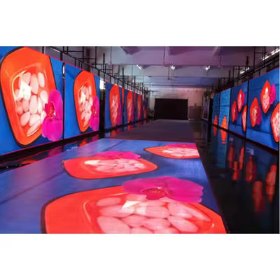 Dobra cena Energooszczędna LED podłoga taneczna z zużyciem energii 20W częstotliwość odświeżania 3840hz/s Moduł Qty W2 X H4 8PCS w Internecie